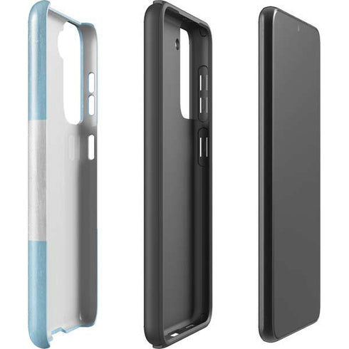 Argentina Flag Distressed Galaxy S21 5G Pro Case